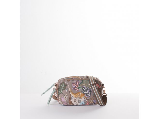 Oilily Amelie Sits Purse Shoulder Bag mini kabelka 20 cm Elmwood 