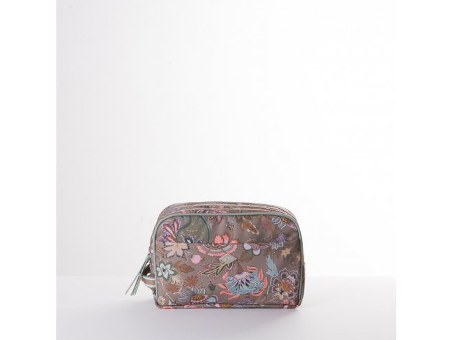 Oilily Amelie Sits Pocket Cosmetic Bag kosmetická taštička 26 cm Elmwood 
