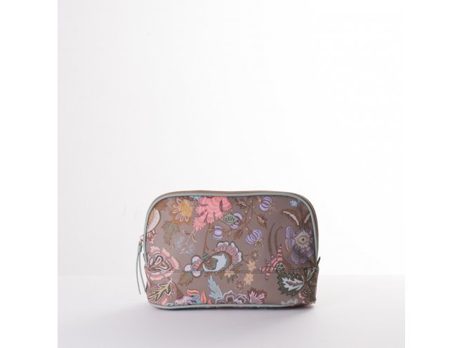 Oilily Amelie Sits M Cosmetic Bag kosmetická taštička 26,5 cm Elmwood 