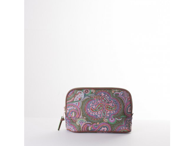 Oilily Helena Paisley M Cosmetic Bag kosmetická taštička 26,5 cm Cypres 