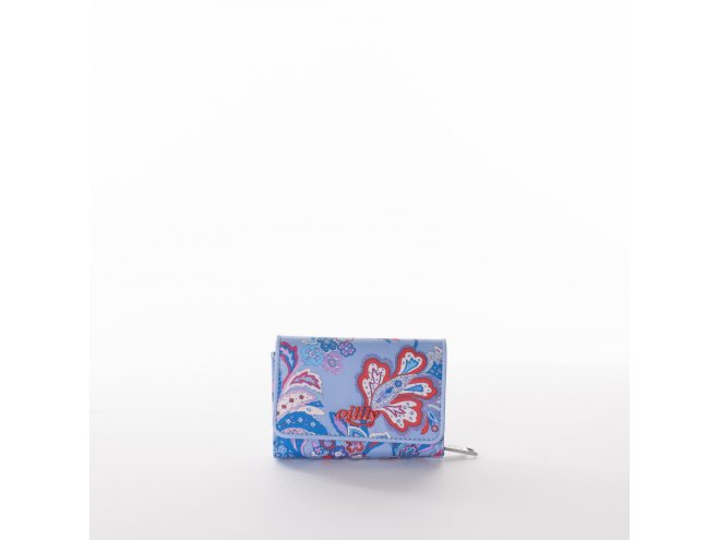 Oilily Flower Festival S Wallet dámská peněženka 14 cm Dusk Blue 