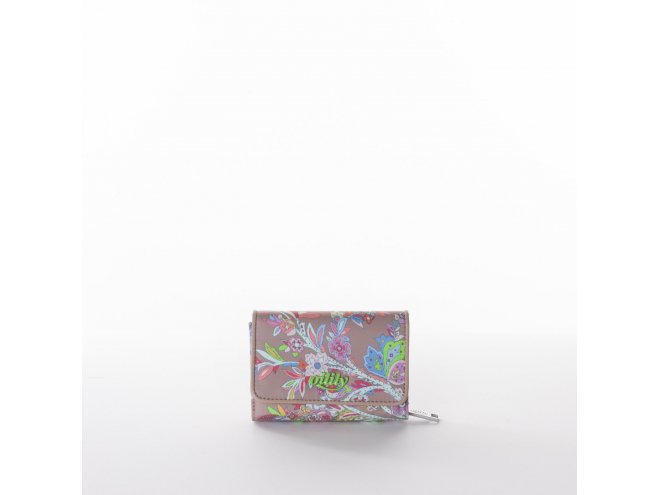 Oilily Flower Festival Wallet dámská peněženka 14 cm Sand Beach 