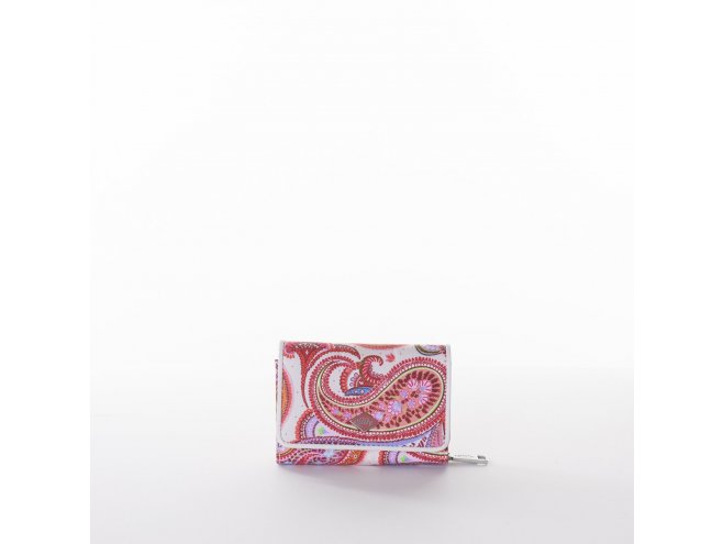 Oilily Summer Paisley Wallet dámská peněženka 14 cm Vanilla 