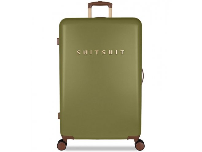 SUITSUIT Fab Seventies L cestovní kufr TSA 77 cm Martini Olive 