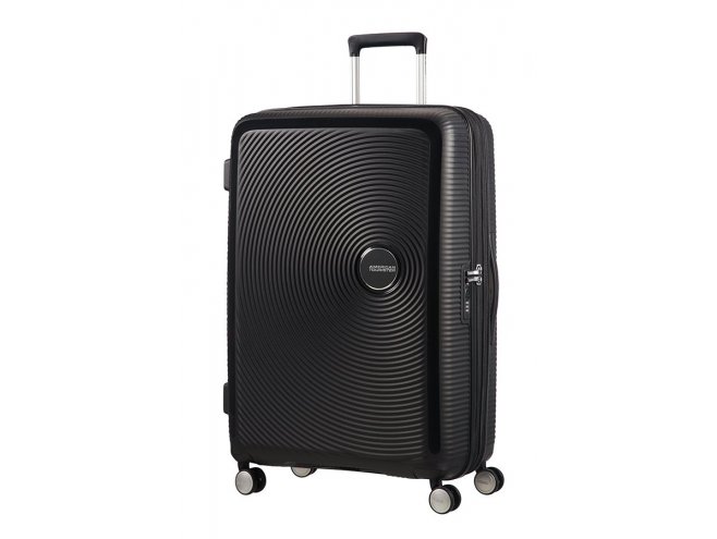 American Tourister Soundbox 77/28 TSA EXP cestovní kufr Bass Black 