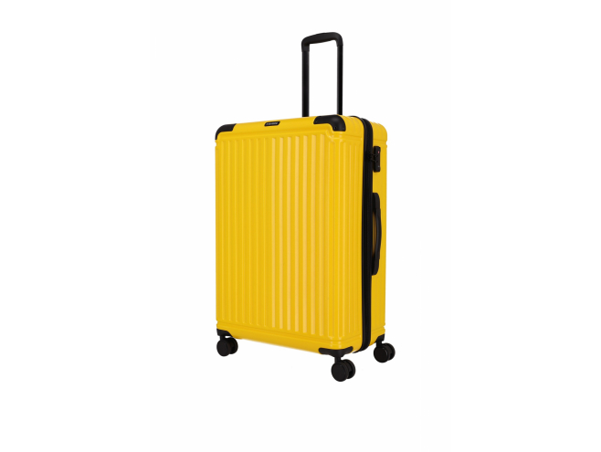 Travelite Cruise 4w L cestovní kufr 77 cm Yellow 