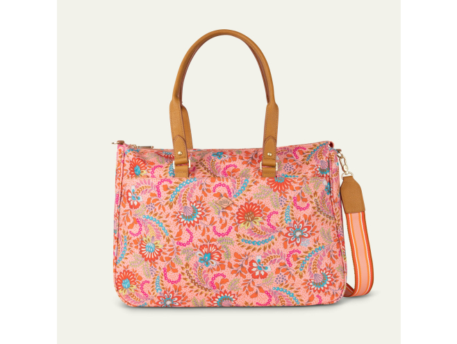 Oilily Ruby Charly Carry All kabelka na notebook 43 cm Peach Amber 
