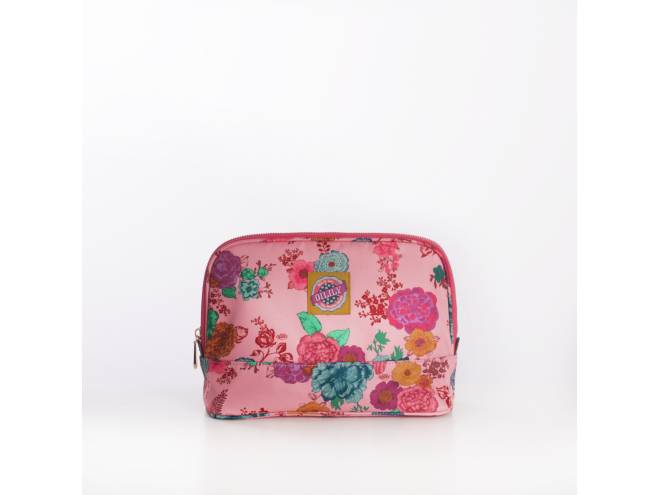 Oilily Color Splash M Cosmetic Bag kosmetická taštička 25 cm Camellia Rose 