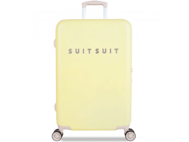 SUITSUIT Fabulous Fifties M Mango Cream cestovní kufr na 4 kolečkách TSA 67 cm 