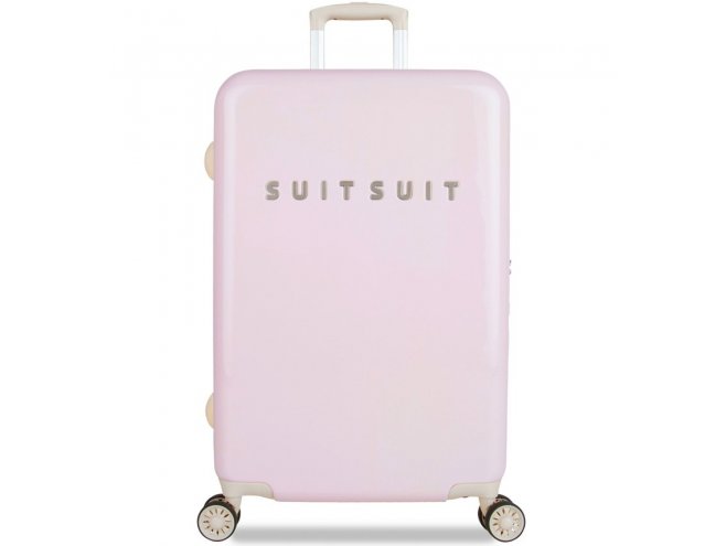 SUITSUIT Fabulous Fifties M Pink Dust cestovní kufr na 4 kolečkách TSA 67 cm 