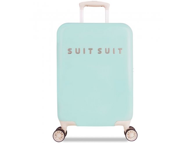 SUITSUIT Fabulous Fifties S Luminous Mint palubní kufr na 4 kolečkách TSA 55 cm 