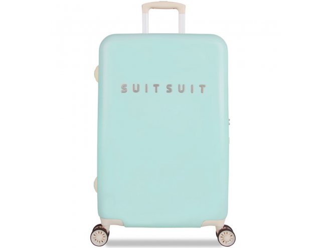 SUITSUIT Fabulous Fifties M Luminous Mint cestovní kufr na 4 kolečkách TSA 67 cm
