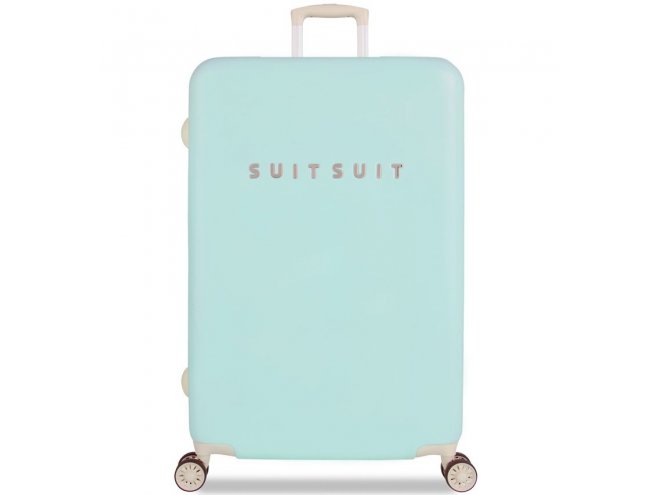 SUITSUIT Fabulous Fifties L Luminous Mint cestovní kufr na 4 kolečkách TSA 77 cm 